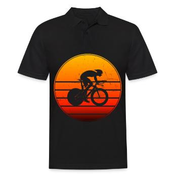 Cycliste de route Vélo de route Vélo de route Vélo de route - Polo Homme - noir - Devant - Kai (181cm)