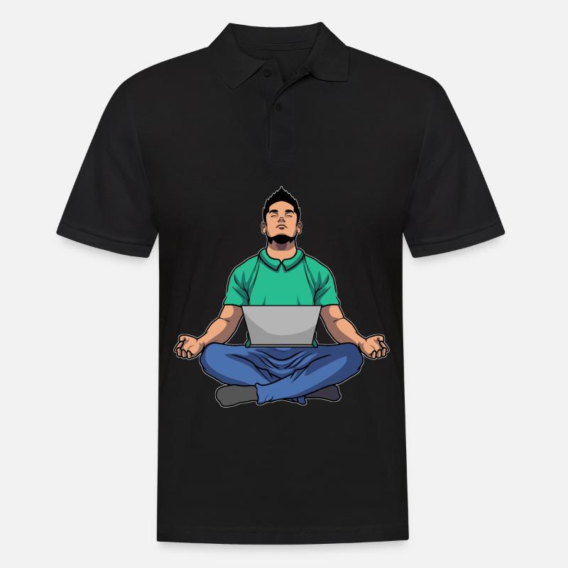 Programmer Coder Software Developer - Men's Polo Shirt - black