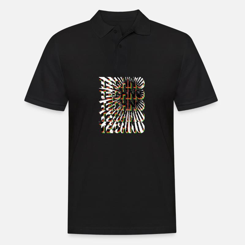 TECHNO TECHNO - Polo Homme - noir