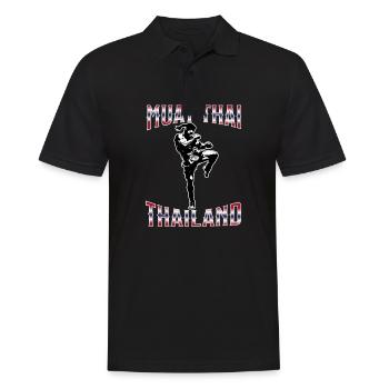 Muay Thaï Boxe Muay Thaï - Polo Homme - noir - Devant - Kai (181cm)