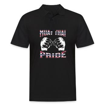 Muay Thaï Boxe Muay Thaï - Polo Homme - noir - Devant - Kai (181cm)