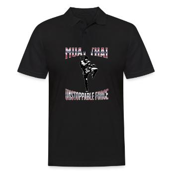 Muay Thaï Boxe Muay Thaï - Polo Homme - noir - Devant - Kai (181cm)