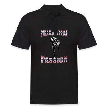 Muay Thai Boxe Muay Thai - Polo Homme - noir - Devant - Kai (181cm)