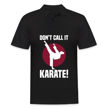 Tang Soo Do Kämpfer | Koreanisch Kämpfen Geschenke - Männer Poloshirt - Schwarz - Vorne - Kai (181cm)