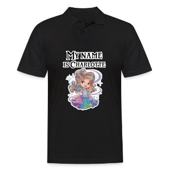 My name is Charlotte 2026 - Polo Homme - noir - Devant - Kai (181cm)