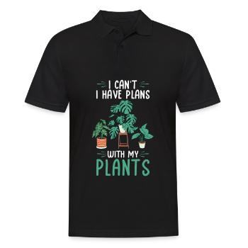 Plantes d’intérieur - Polo Homme - noir - Devant - Kai (181cm)