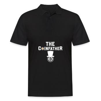 Crypto Investing Bitcoin Trader Chart - Men's Polo Shirt - black - Front - Kai (181cm)