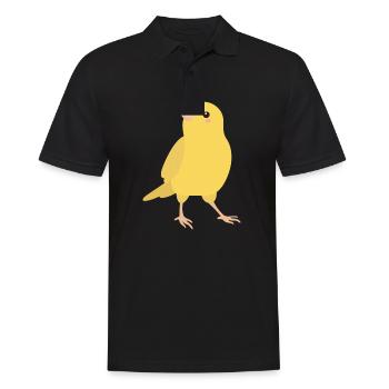 canari - Polo Homme - noir - Devant - Kai (181cm)