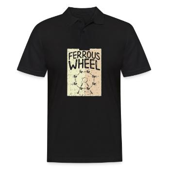 The Chemistry - Ferris Wheel! - Gift - Men's Polo Shirt - black - Front - Kai (181cm)