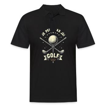 Je Peux Pas J'Ai Golf Clubs De Golf Cadeau De Golf - Polo Homme - noir - Devant - Kai (181cm)