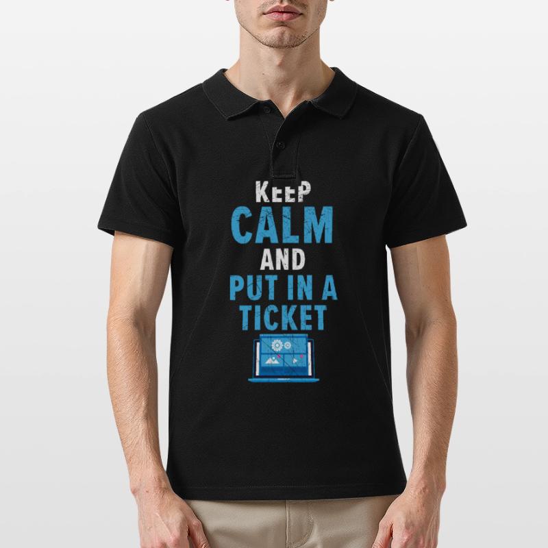 Technical Support Fixes your self-problems on a daily basis Men's Polo Shirt
