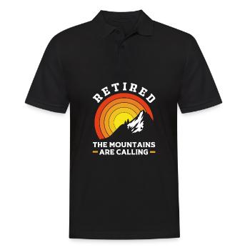 Pension 2025 Retraite 2025 Retraité Retraité Retraité - Polo Homme - noir - Devant - Kai (181cm)
