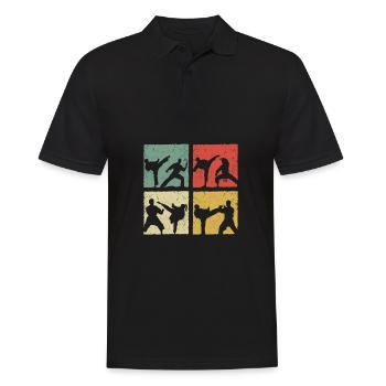 Karaté - Polo Homme - noir - Devant - Kai (181cm)