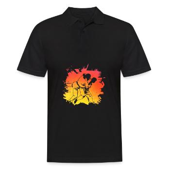 Judo - Polo Homme - noir - Devant - Kai (181cm)