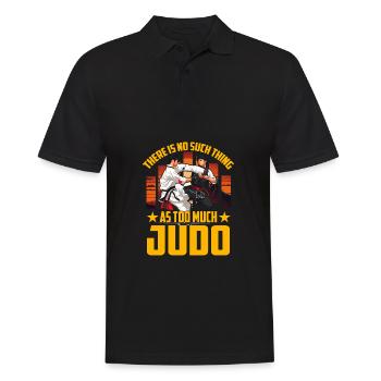 Il n’y a pas trop de judo - Polo Homme - noir - Devant - Kai (181cm)