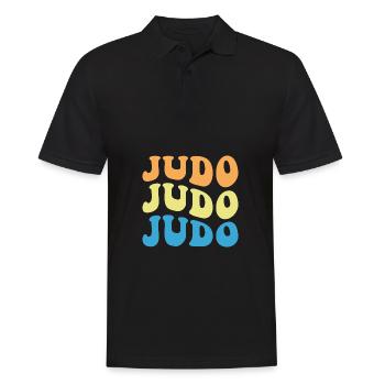 Judo - Polo Homme - noir - Devant - Kai (181cm)