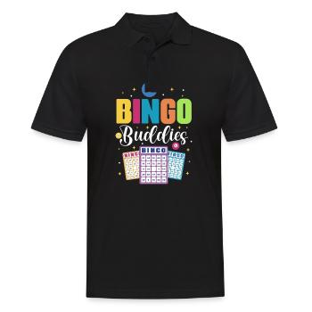 Bingo Buddies - Bingo Game Lover Bingo Winner Fan - Polo Homme - noir - Devant - Kai (181cm)