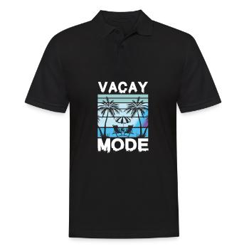 Vacay Mode Holiday Road Trip Holiday Outfit - Men's Polo Shirt - black - Front - Kai (181cm)