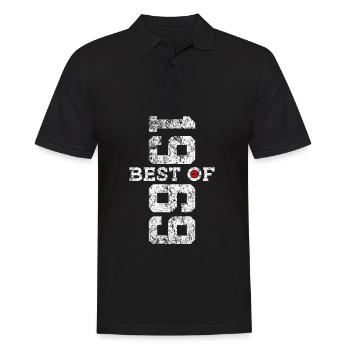 57E ANNIVERSAIRE MEILLEUR DE 1969 - Polo Homme - noir - Devant - Kai (181cm)