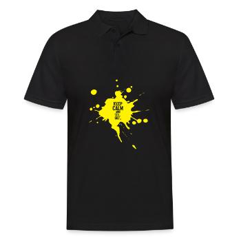 Salsa Dancer Dancer - Men's Polo Shirt - black - Front - Kai (181cm)