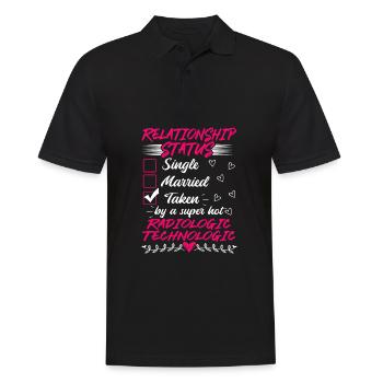 Drôle sa et sa technologie radiologique - Polo Homme - noir - Devant - Kai (181cm)