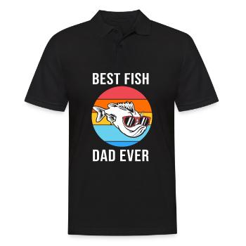 Aquariophile d’aquarium - Polo Homme - noir - Devant - Kai (181cm)