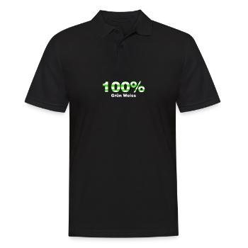 Bremen Stadt Design - Männer Poloshirt - Schwarz - Vorne - Kai (181cm)