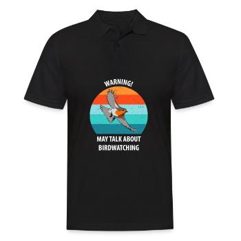Observation des oiseaux Observation des oiseaux Observation des oiseaux - Polo Homme - noir - Devant - Kai (181cm)