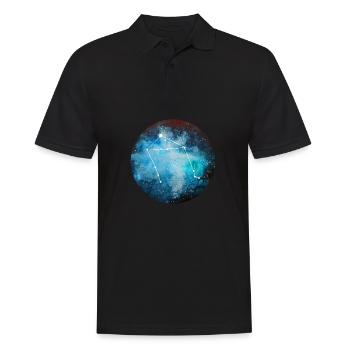 Zodiac Libra - Men's Polo Shirt - black - Front - Kai (181cm)