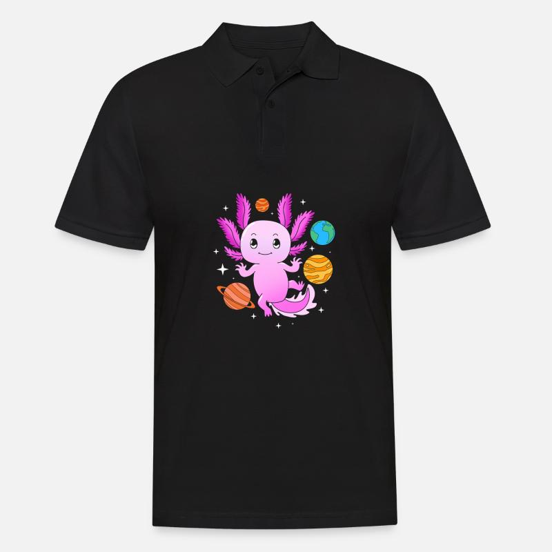 Pastell Gothic - Männer Poloshirt - Schwarz