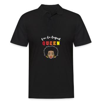 Signe du zodiaque Lion - Polo Homme - noir - Devant - Kai (181cm)