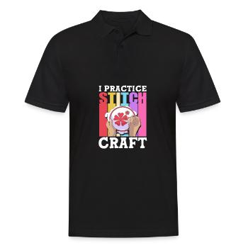 Croix - Polo Homme - noir - Devant - Kai (181cm)