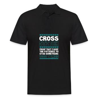 Croix - Polo Homme - noir - Devant - Kai (181cm)