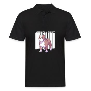 American Bully Pet Dog Dog Cadeau pour chien - Polo Homme - noir - Devant - Kai (181cm)