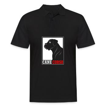 Cane corso - Polo Homme - noir - Devant - Kai (181cm)
