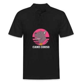 Cane corso - Polo Homme - noir - Devant - Kai (181cm)