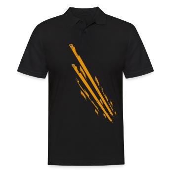 Lignes de vêtements et de tenues sportives - Polo Homme - noir - Devant - Kai (181cm)