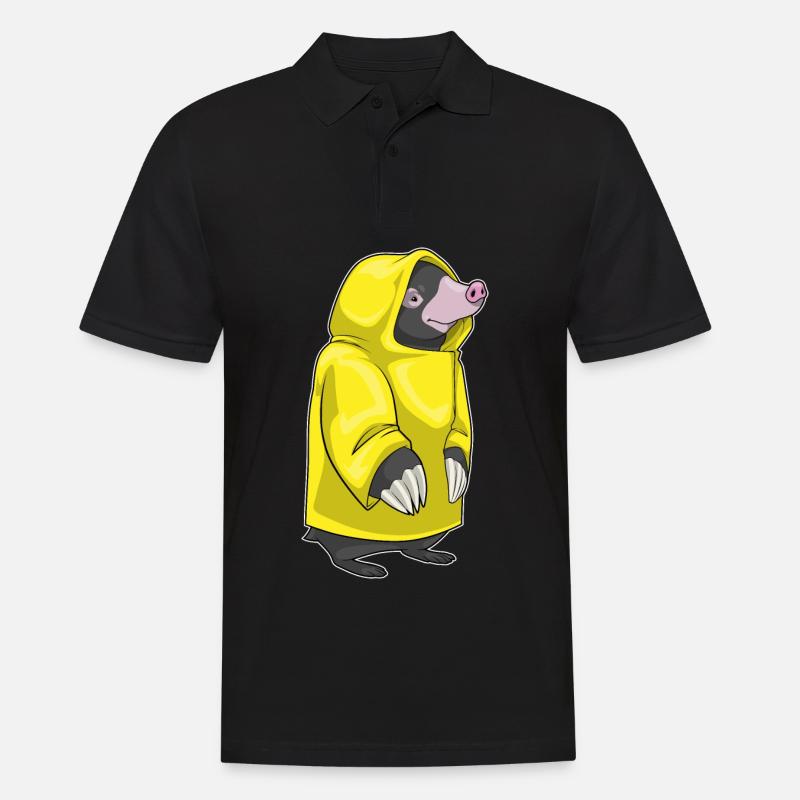 Mole Rain Rain Jacket - Men's Polo Shirt - black