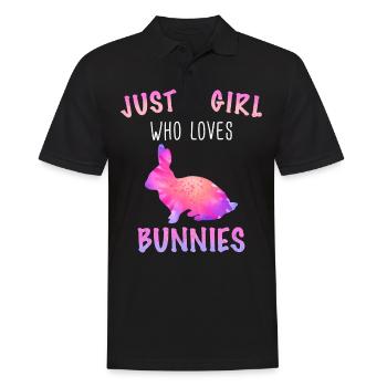 Lapin lapin animal de compagnie lapin - Polo Homme - noir - Devant - Kai (181cm)