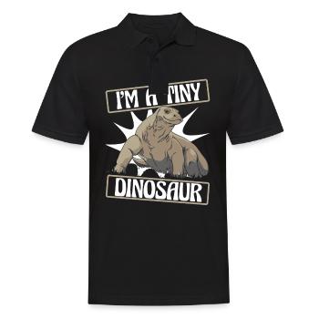 Komodowaran Tier Komodo Dragon Komodowarane - Männer Poloshirt - Schwarz - Vorne - Kai (181cm)