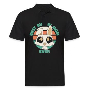 Lapin lapin animal de compagnie lapin - Polo Homme - noir - Devant - Kai (181cm)