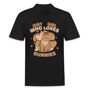 Lapin lapin animal de compagnie lapin - Polo Homme - noir - Devant - Kai (181cm)