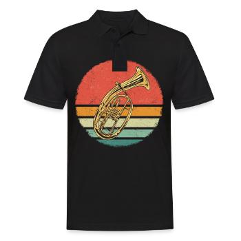 Tenorhorn Tenorhornist Corn Instrument - Polo Homme - noir - Devant - Kai (181cm)
