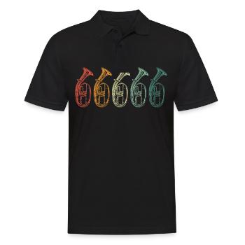 Tenorhorn Tenorhornist Corn Instrument - Polo Homme - noir - Devant - Kai (181cm)