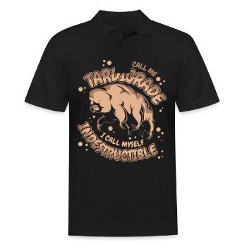 Tardigrade - Men's Polo Shirt - black - Front - Kai (181cm)