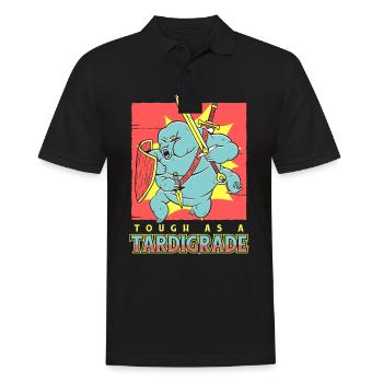 Tardigrade - Men's Polo Shirt - black - Front - Kai (181cm)
