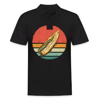 Maize Corncob Farmer - Men's Polo Shirt - black - Front - Kai (181cm)