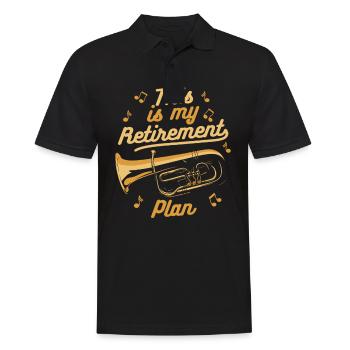 Tuba Tuba lecteur - Polo Homme - noir - Devant - Kai (181cm)