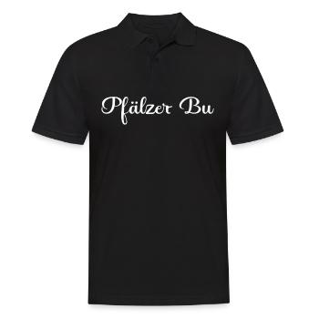 Pfalz Pfälzer Rheinland Pfalz - Männer Poloshirt - Schwarz - Vorne - Kai (181cm)