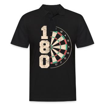 Fléchettes Fléchettes Joueur de fléchettes Fléchettes - Polo Homme - noir - Devant - Kai (181cm)